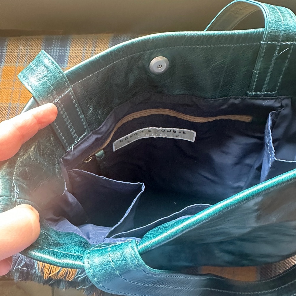 Rough and Tumble Nina Tote Bag Tourmaline - Picture 3 of 6